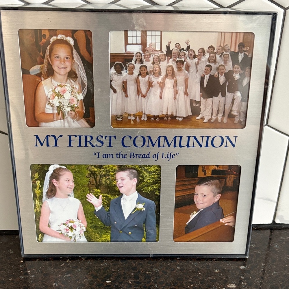 My First Communion Photo Frame- brand new never opened.
